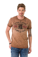 CT703 men's t-shirt in a vintage look