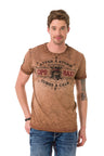 CT703 men's t-shirt in a vintage look