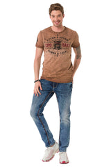 CT703 men's t-shirt in a vintage look