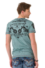 CT703 men's t-shirt in a vintage look