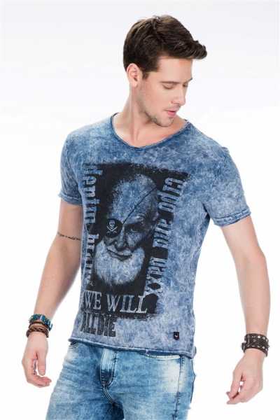 CT408 Men's T-shirt with great front print
