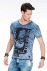 CT408 Men's T-shirt with great front print