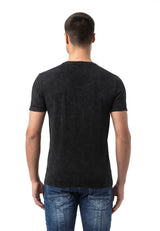 CT805 - Men's plain T-shirt with logo print