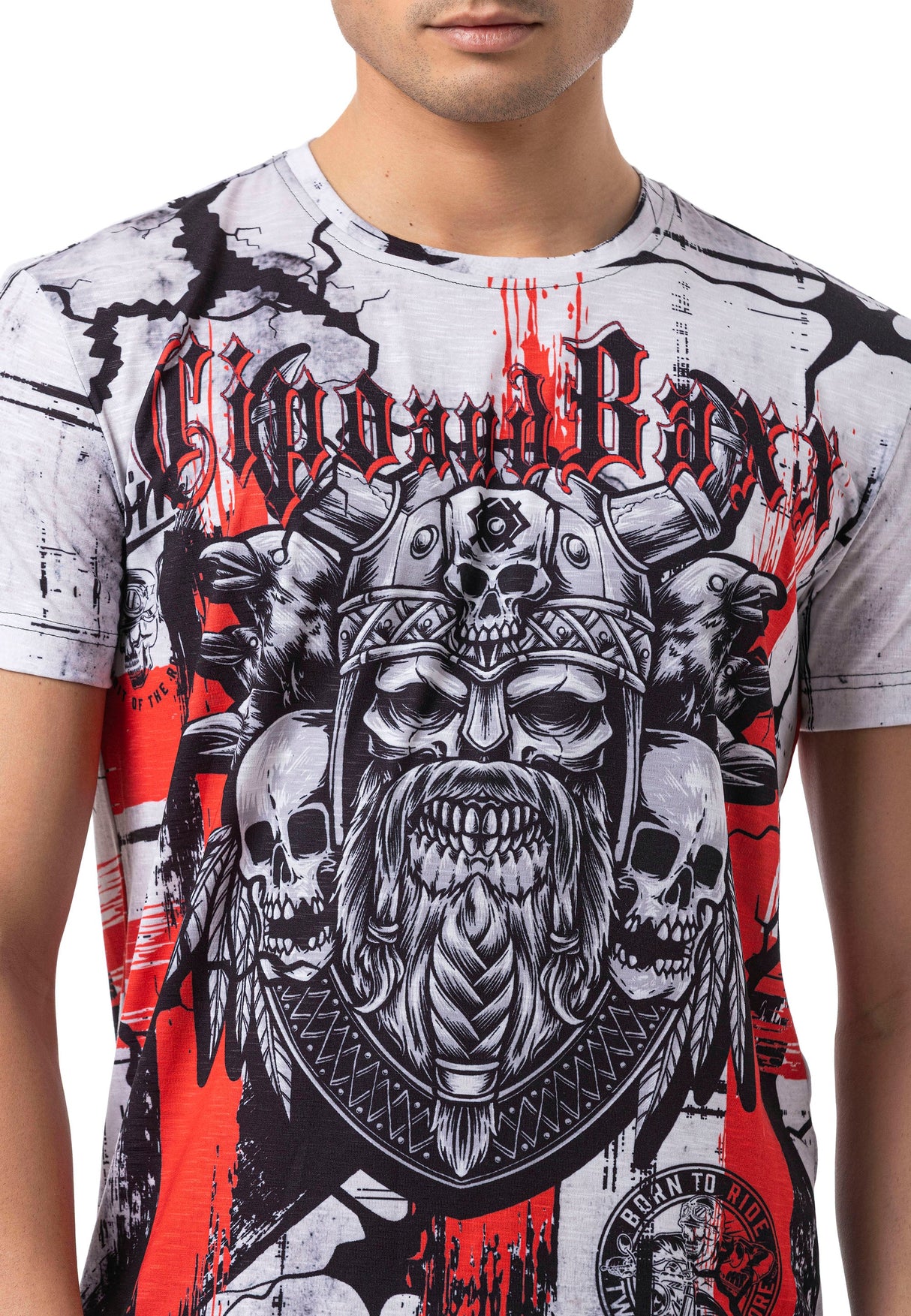 CT819 - Men's Crew Neck T-Shirt | Regular Fit | Digital Print