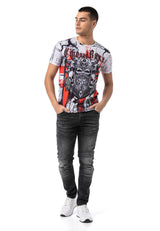 CT819 - Men's Crew Neck T-Shirt | Regular Fit | Digital Print