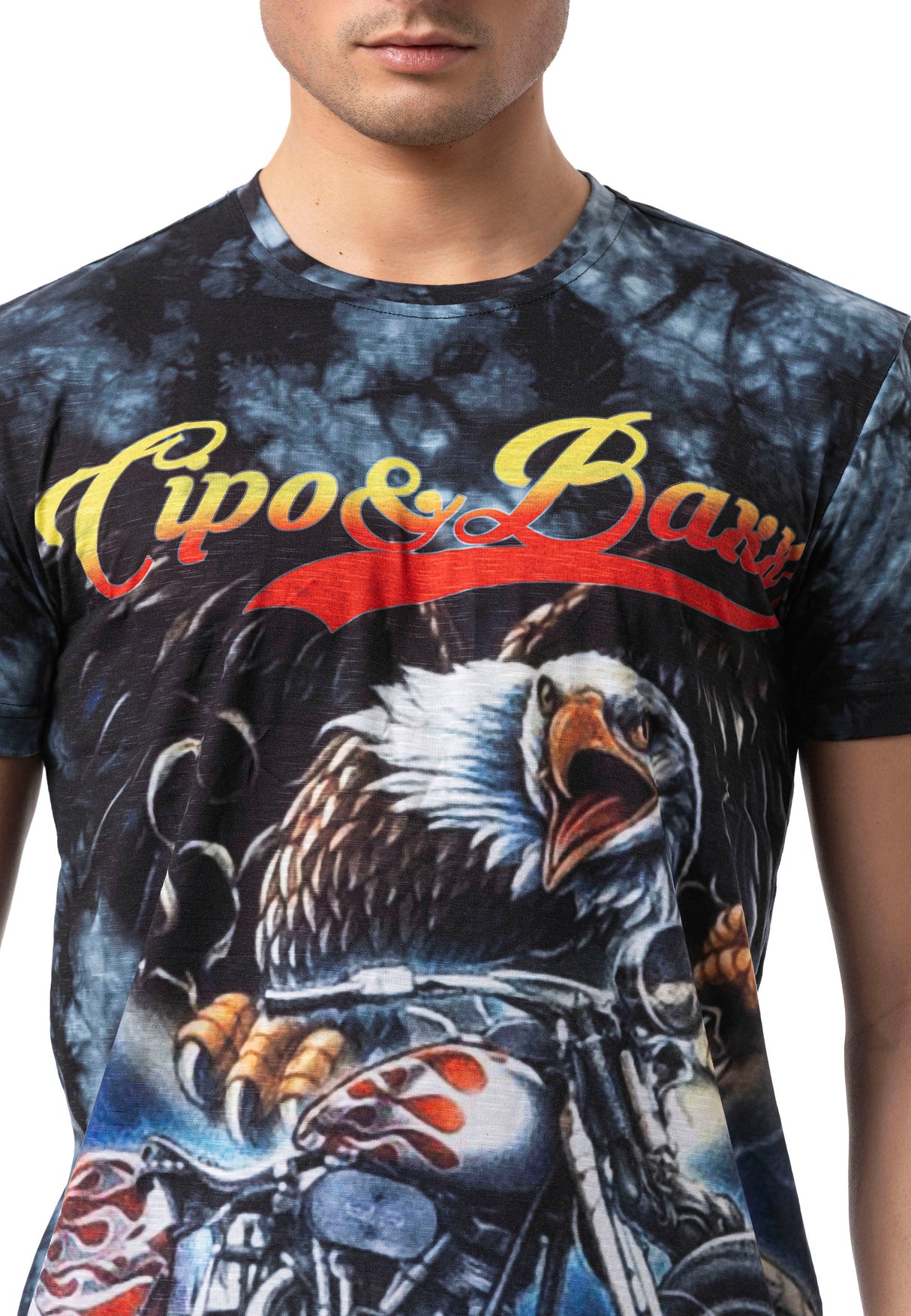 CT821 - Men's Crew Neck T-Shirt | Regular Fit | Digital Print