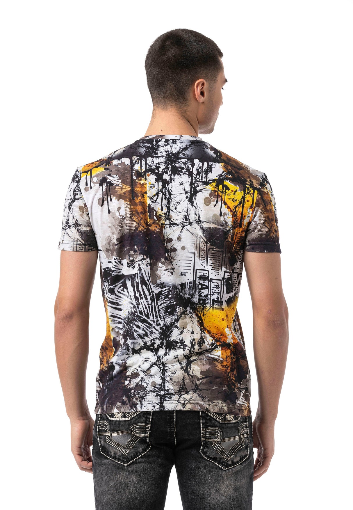 CT822 - Men's Crew Neck T-Shirt | Regular Fit | Digital Print