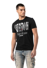 CT826 Men's T-Shirt with London Print – Regular Fit