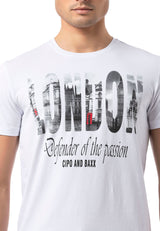 CT826 Men's T-Shirt with London Print – Regular Fit