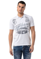 CT794 – Men's Polo T-Shirt with Print and Regular Fit Style