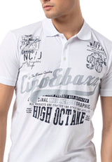 CT794 – Men's Polo T-Shirt with Print and Regular Fit Style