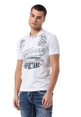 CT794 – Men's Polo T-Shirt with Print and Regular Fit Style