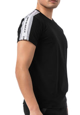 CT815 Men's T-shirt with logo lettering on the shoulders