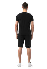 CT815 Men's T-shirt with logo lettering on the shoulders