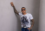 CT828 Men's T-Shirt - Knight Motif