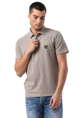 CT825 – Short-sleeved, elegant casual look with logo detail