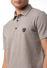 CT825 – Short-sleeved, elegant casual look with logo detail