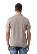 CT825 – Short-sleeved, elegant casual look with logo detail