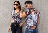CT780 Men's T-Shirt with Eagle Print