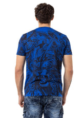 CT781 Men's T-shirt with large eagle print