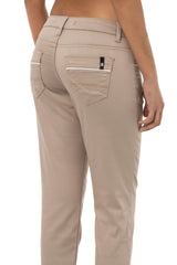 WD256B Women's trousers in solid color