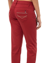 WD256B Women's trousers in solid color
