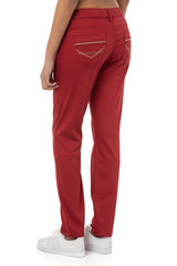 WD256B Women's trousers in solid color