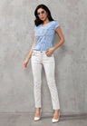 WD256B Women's trousers in solid color