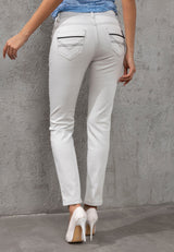 WD256B Women's trousers in solid color