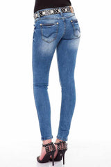 WD344 Women's Slim Fit Jeans