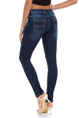 WD443 women's jeans in a plain look