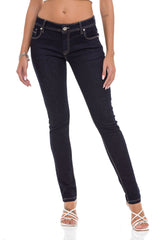 WD443 women's jeans in a plain look