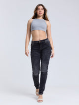 WD443 women's jeans in a plain look