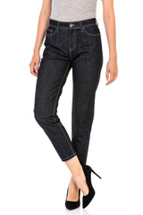 WD450 Women's 7/8 trousers with contrasting seams