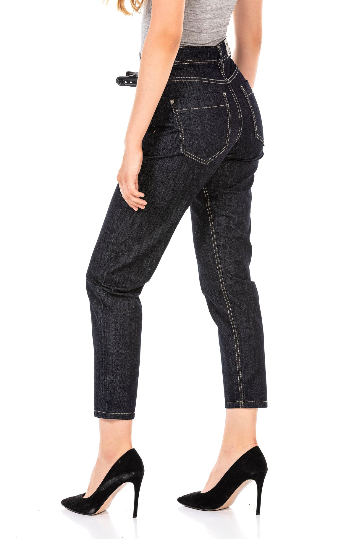 WD450 Women's 7/8 trousers with contrasting seams