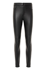 WD495 Women's skinny jeans in leather look