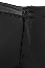 WD495 Women's skinny jeans in leather look