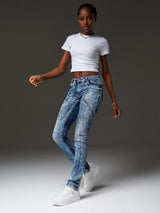 WD539 Women's Slim-Fit Jeans – Stylish design and perfect comfort