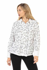 WH120 women's shirt with cool rhinestones