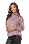 WH122 Women's striped shirt