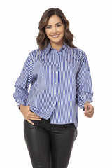 WH122 Women's striped shirt