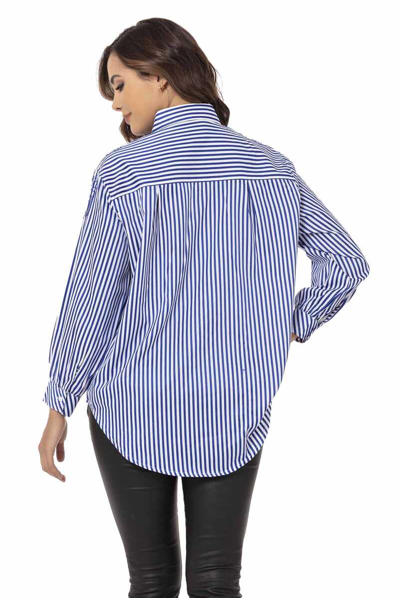 WH122 Women's striped shirt