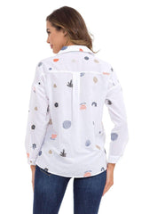 WH130 Women's Shirt with Casual Spring Pattern