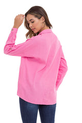 WH132 Women's shirt with contrasting seams