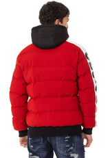 CM222 Men's Winter Jacket – Sporty & eye-catching | Detachable hood with zipper