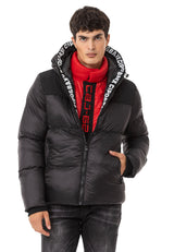 CM216 Men's Winter Jacket – Two-piece design with hood & sporty lining