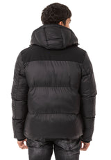 CM216 Men's Winter Jacket – Two-piece design with hood & sporty lining
