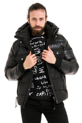 CM212 Men's Winter Jacket – with detachable hood & functional details
