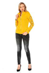 WJ197 Women's outdoor jacket with sparkling stone trim
