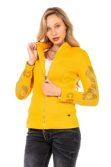 WJ197 Women's outdoor jacket with sparkling stone trim